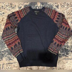 Sweater with Abstract Design - Small
